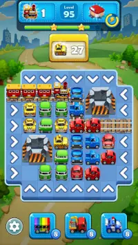 Traffic Jam Cars Puzzle - Match 3 Game Screen Shot 5