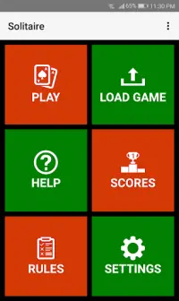 Solitaire Screen Shot 0