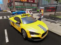 City Taxi Driving Simulator - Free Taxi Games 2021 Screen Shot 12