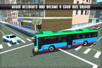 Otobüs Sürücüsü 3D Simülatörü Oyunu 2018 Screen Shot 2