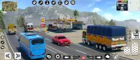 Stadtfracht-LKW-Fahrerspiele Screen Shot 14