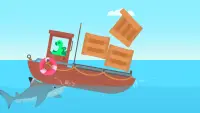 เรือดำน้ำไดโนเสาร์ - เกมเด็ก Screen Shot 0