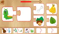 Animal Matching Puzzle for Kids-Name,Food,Home,Mom Screen Shot 10