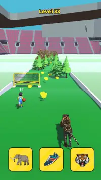 Animal Switch Race 3D :  Shoe Transform Game Screen Shot 1
