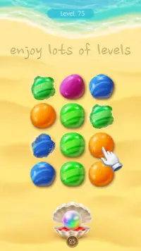 Pebbles Swap Puzzle. Free Logical Puzzle Game. Screen Shot 3