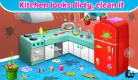 Baby Doll House Clean - Princess Home Cleanup Game Screen Shot 6