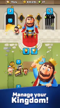 Idle King Clicker Tycoon Games Screen Shot 0