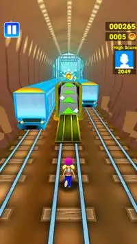 Subway Surfing Princesses Runner Screen Shot 2