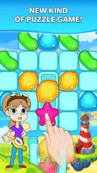 Jellyx - Nuovo gioco di puzzle a doppio blocco Screen Shot 0