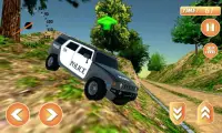 offroad simulador polícia jeep Screen Shot 4