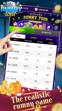 Rummy Tour - play live Rummy for free Screen Shot 2