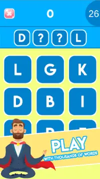 Speedy Word - Increase your IQ with fun puzzle Screen Shot 2