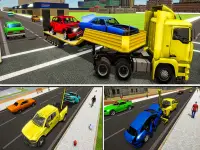 미친 견인 트럭 2020 : 3d 유로 운전 시뮬레이터 Screen Shot 3