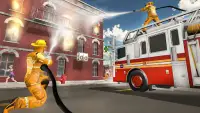 Fire Truck Games：911 Rescue Screen Shot 1