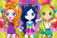 gratis pony dress-up spellen voor meisjes Screen Shot 0
