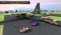 Real Airplane Muscle Car Transporter Simulator 3D Screen Shot 1