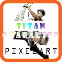 Titan Characters - Pixel Art