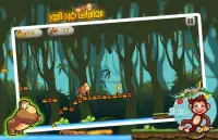 لعبة القرد والموز في الغابة Screen Shot 2