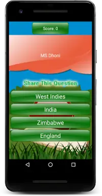 Cricket Trivia Screen Shot 1