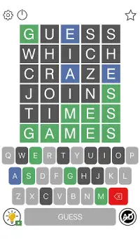 Wordlegend: 5-letter puzzle Screen Shot 2