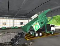 Flying Garbage Truck Simulator Screen Shot 7