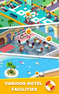 Sim Hotel Tycoon - Idle Game Screen Shot 9