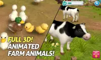 Porco cabra fazenda farm 3D Screen Shot 2