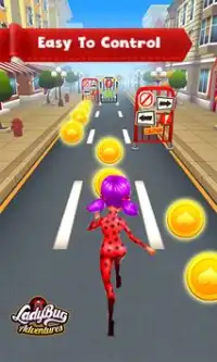 Subway Ladybug Run 3D Games Screen Shot 2