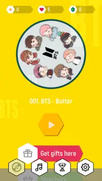 BTS Butter Hop Tiles Screen Shot 1