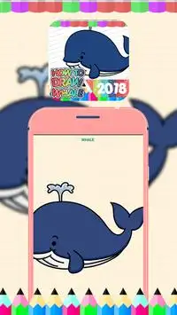 How To Draw Whale Fish 2018 Screen Shot 0