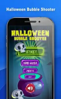 Halloween Bubble shooter Screen Shot 0
