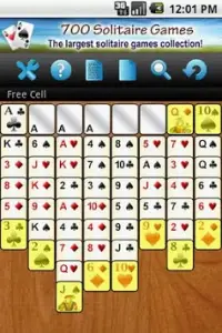 77 Freecell Solitaire Games Screen Shot 0