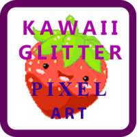 Kawaii Glitter Pixel Art