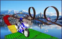 Impossible Moto Bike Racing: Stunts Tracks 3D Screen Shot 2