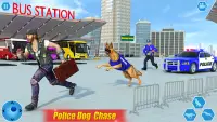 Police Dog Bus Station Crime Screen Shot 0