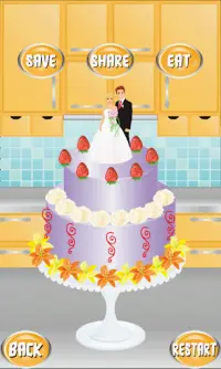كعكة جعل لعبة- Cake Maker Screen Shot 15