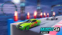 Muscle Car Stunts: Car Games Screen Shot 3