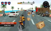 Highway Rider: Motorcycle simulator dirt bike game Screen Shot 0