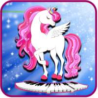 Pegasus Piano Pony Tiles : Unicorn Horn Horse Game