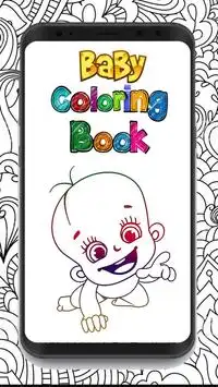 Baby Cute Coloring Books Screen Shot 0