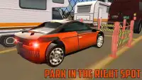 luksus samochód parking 3D gra Screen Shot 0