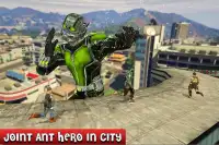Ant Hero Micro Wasp City Transform Battle Screen Shot 1