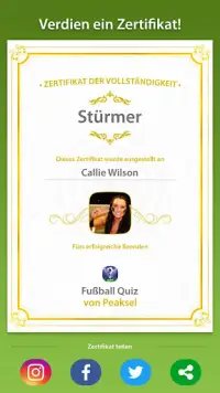 Fußball Quiz - Trivia Fragen Screen Shot 4