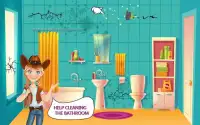 Dream Home Cleaning: Princess House Clean up Games Screen Shot 2