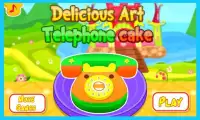 Delicious Art Telephone Cake Screen Shot 0
