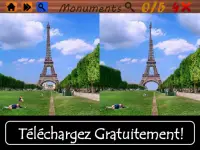 Trouvez Différences Monuments Screen Shot 5