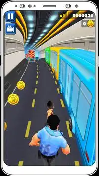 Subway Surfering 3D Bus Screen Shot 6