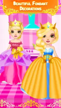 Princess Cake Making Factory 2019: Color by Number Screen Shot 2