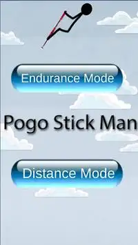 Pogo Stick Man Screen Shot 0