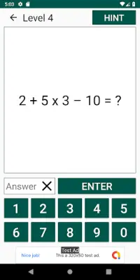 Logic - Math Riddles and Puzzles Screen Shot 3